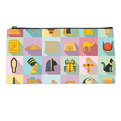 Egypt-icons-set-flat-style Pencil Case by Salman4z