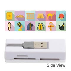 Egypt-icons-set-flat-style Memory Card Reader (stick) by Salman4z