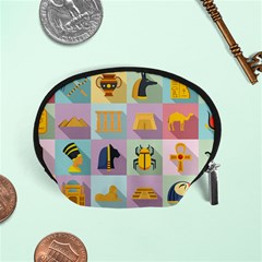 Egypt-icons-set-flat-style Accessory Pouch (small) by Salman4z