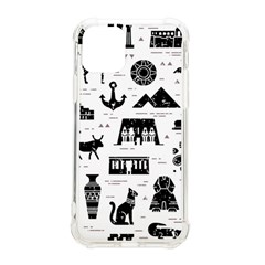 Dark-seamless-pattern-symbols-landmarks-signs-egypt --- Iphone 11 Pro 5 8 Inch Tpu Uv Print Case by Salman4z