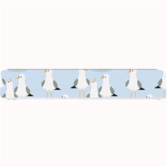 Cute-seagulls-seamless-pattern-light-blue-background Small Bar Mat by Salman4z