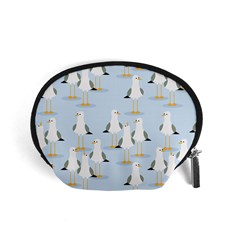 Cute-seagulls-seamless-pattern-light-blue-background Accessory Pouch (small) by Salman4z