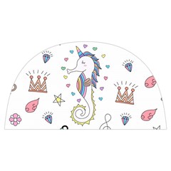 Seamless-pattern-cute-unicorn-cartoon-hand-drawn Anti Scalding Pot Cap by Salman4z