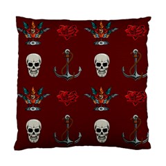 Tattoo-old-school-background-pattern Standard Cushion Case (one Side) by Salman4z