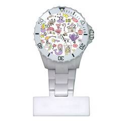 Fantasy-things-doodle-style-vector-illustration Plastic Nurses Watch by Salman4z