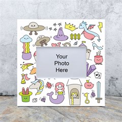 Fantasy-things-doodle-style-vector-illustration White Box Photo Frame 4  X 6  by Salman4z