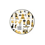 Egypt-symbols-decorative-icons-set Hat Clip Ball Marker (4 pack) Front