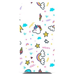 Unicorns-rainbows-seamless-pattern Iphone 14 Pro Max Black Uv Print Case by Salman4z