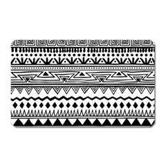 Boho-style-pattern Magnet (rectangular) by Salman4z