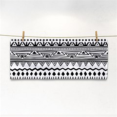 Boho-style-pattern Hand Towel by Salman4z