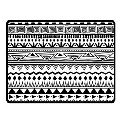 Boho-style-pattern Two Sides Fleece Blanket (small) by Salman4z