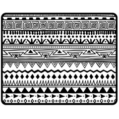 Boho-style-pattern Two Sides Fleece Blanket (medium) by Salman4z