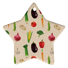 Vegetables Ornament (star) by SychEva