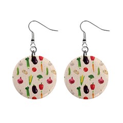 Vegetables Mini Button Earrings by SychEva