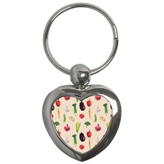 Vegetables Key Chain (heart) by SychEva