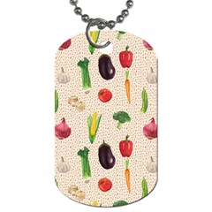 Vegetables Dog Tag (one Side) by SychEva