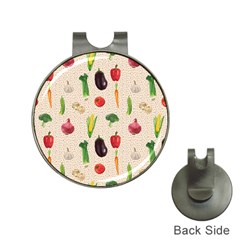 Vegetables Hat Clips With Golf Markers by SychEva