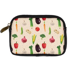 Vegetables Digital Camera Leather Case by SychEva