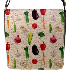 Vegetables Flap Closure Messenger Bag (s) by SychEva