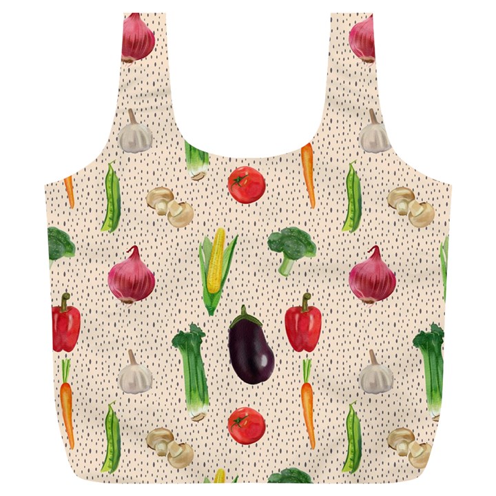 Vegetables Full Print Recycle Bag (XL)