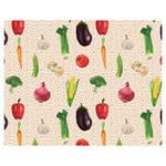 Vegetables Two Sides Premium Plush Fleece Blanket (Medium) 60 x50  Blanket Front