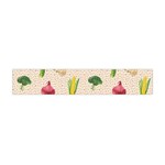 Vegetables Premium Plush Fleece Scarf (Mini) Front