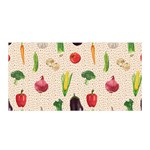 Vegetables Satin Wrap 35  x 70  Front