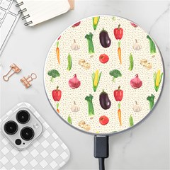 Vegetables Wireless Fast Charger(white) by SychEva