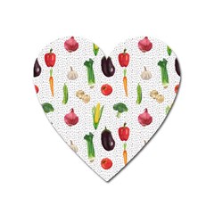 Vegetable Heart Magnet by SychEva