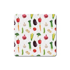 Vegetable Square Magnet by SychEva