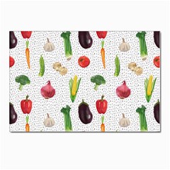 Vegetable Postcard 4 x 6  (pkg Of 10) by SychEva