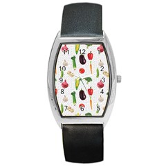 Vegetable Barrel Style Metal Watch by SychEva