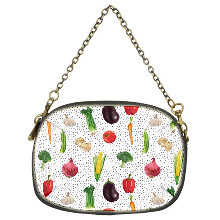 Vegetable Chain Purse (One Side)