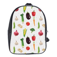 Vegetable School Bag (large) by SychEva