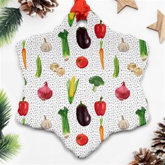 Vegetable Ornament (snowflake)