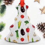 Vegetable Christmas Tree Ornament (Two Sides) Front