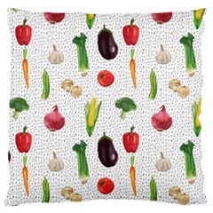 Vegetable Large Cushion Case (two Sides) by SychEva