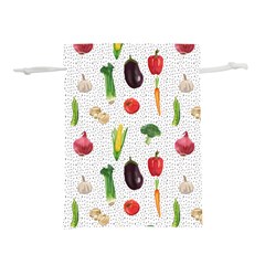 Vegetable Lightweight Drawstring Pouch (l) by SychEva