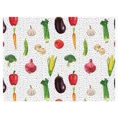 Vegetable Two Sides Premium Plush Fleece Blanket (extra Small) by SychEva