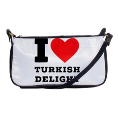 I Love Turkish Delight Shoulder Clutch Bag by ilovewhateva