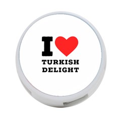 I Love Turkish Delight 4-port Usb Hub (two Sides) by ilovewhateva