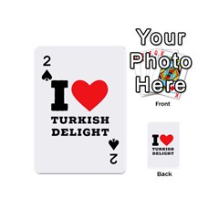 I Love Turkish Delight Playing Cards 54 Designs (mini) by ilovewhateva