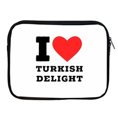 I Love Turkish Delight Apple Ipad 2/3/4 Zipper Cases by ilovewhateva