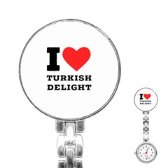 I Love Turkish Delight Stainless Steel Nurses Watch by ilovewhateva