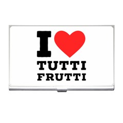 I Love Tutti Frutti Business Card Holder by ilovewhateva