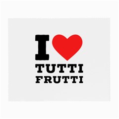 I Love Tutti Frutti Small Glasses Cloth (2 Sides) by ilovewhateva