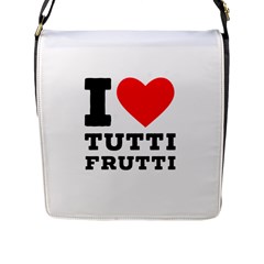 I Love Tutti Frutti Flap Closure Messenger Bag (l) by ilovewhateva