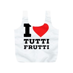 I Love Tutti Frutti Full Print Recycle Bag (s) by ilovewhateva