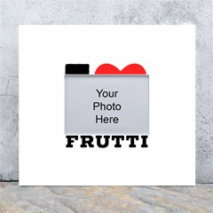 I Love Tutti Frutti White Wall Photo Frame 5  X 7 