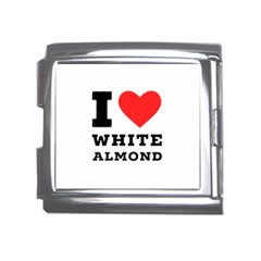 I Love White Almond Mega Link Italian Charm (18mm) by ilovewhateva